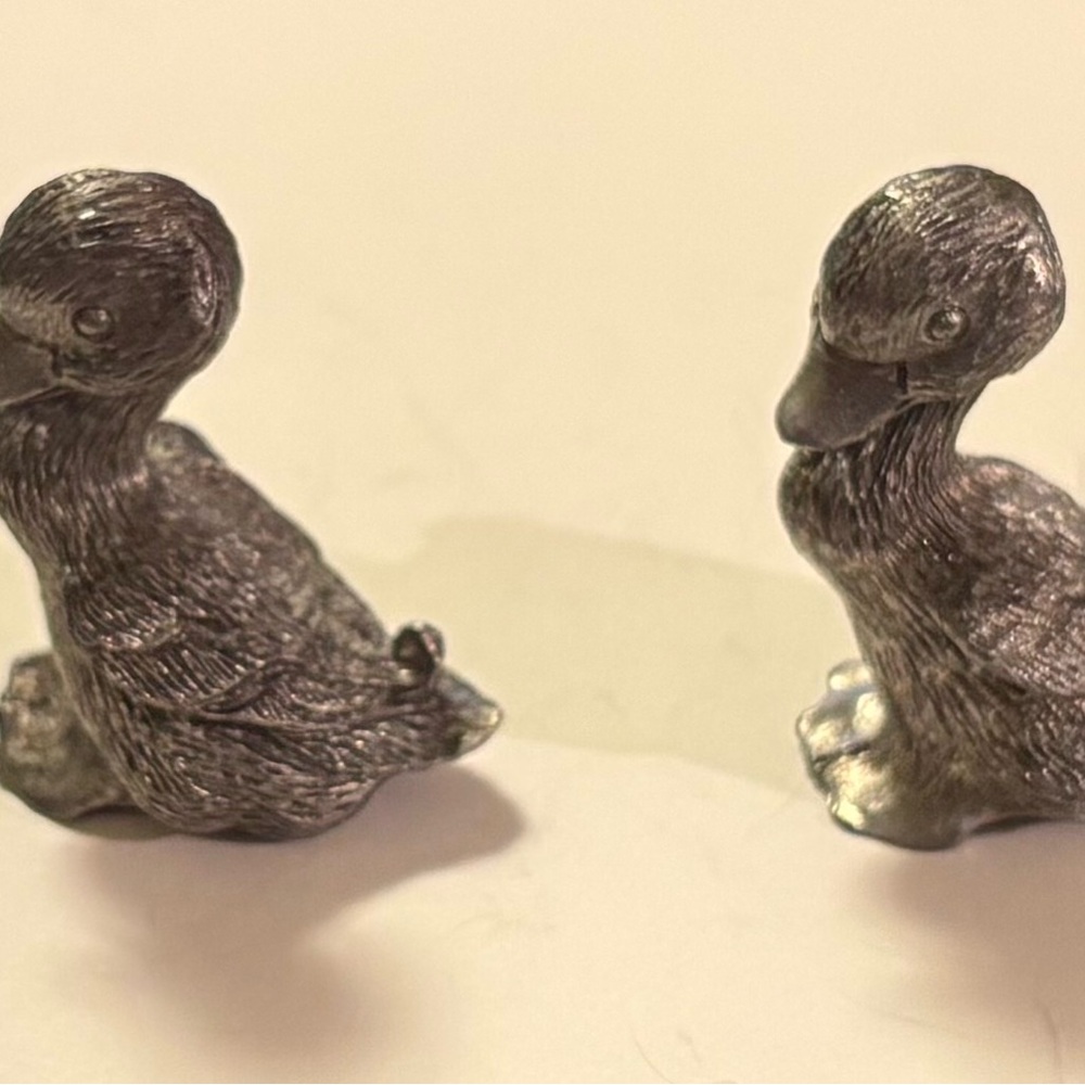 Vintage Spoontique P31 Pewter Duck